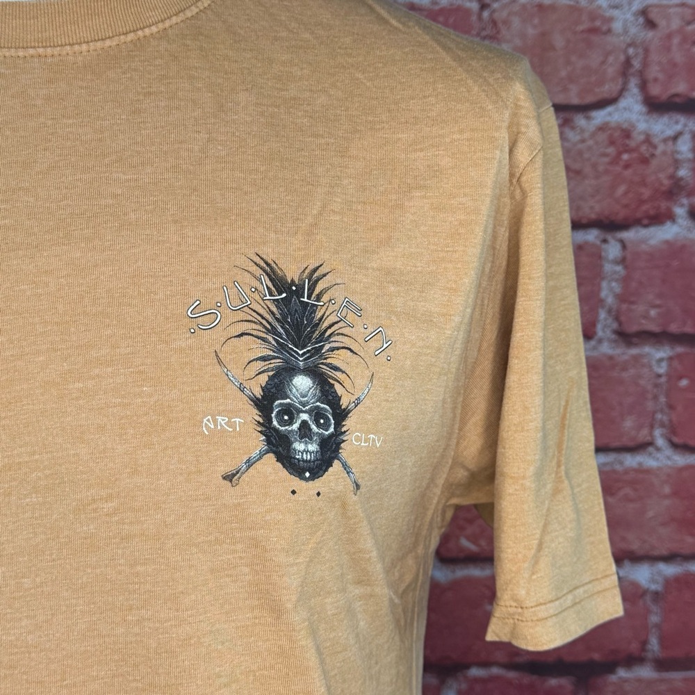 Sullen Art Collective Men’s Graphic T-shirt - Tan -Size: Large- NWT - Picture 4 of 11